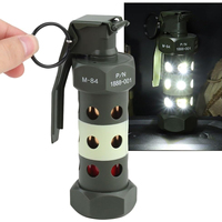 Flashbang Dummy Model, ABS Outdoor Emergency Lighting, Tactical Airsoft Paintball CS Game Gear Cosplay