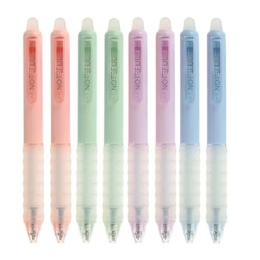 

Ink s, 0.7mm Fine Point Retractable Click Gel Writing Pens, Clean Erase Quick Dry for School Notes and Journaling, Students and