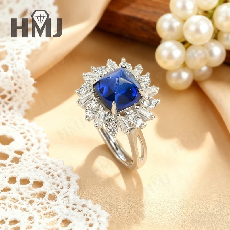 

Выращенные в лаборатории кольца Padparacha/сапфировой сахар, изысканные украшения из драгоценных камней для женщин, выбор рождественского и пасхального подарка