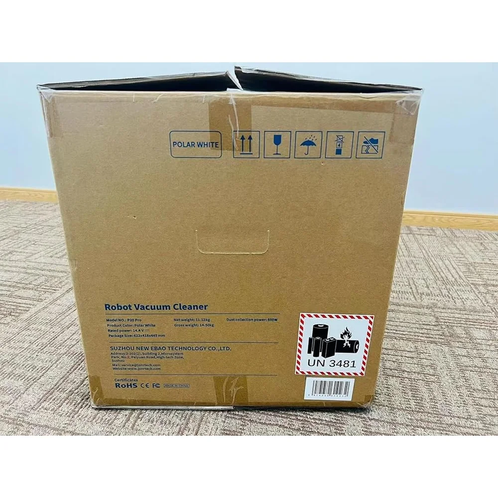 P20 Pro Robot Vacuum Mop Self-Emptying Self-Drying 8000Pa Suction Automatic Dust Collection App Control Carpet Detection Edge