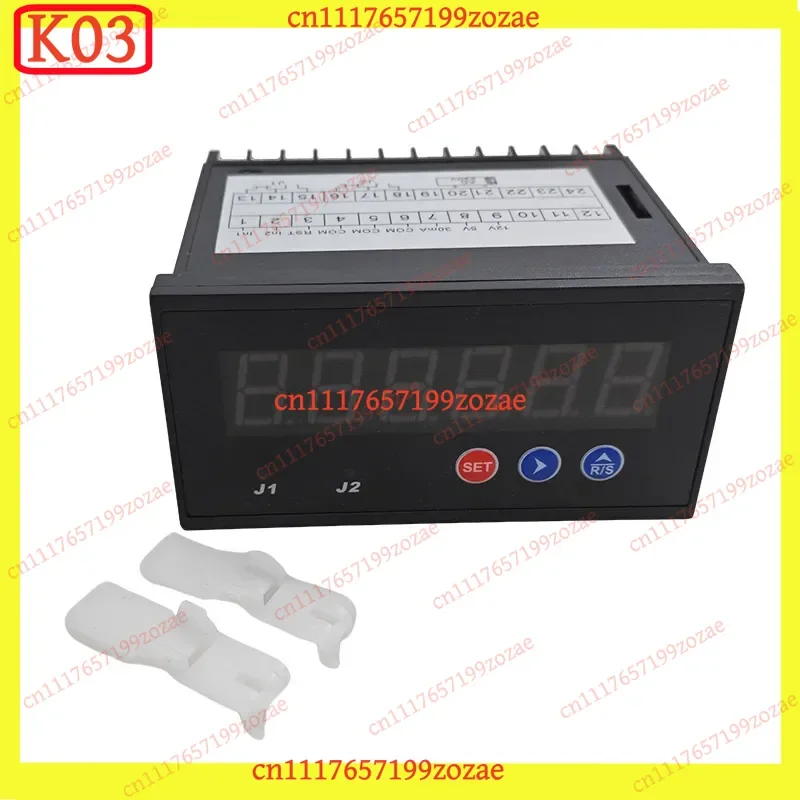 HB961 6‑Digit Reversible Digital Counter HP961 Grating Table 2‑Channel Output 12‑24V 220V 85‑260V Industrial Meter