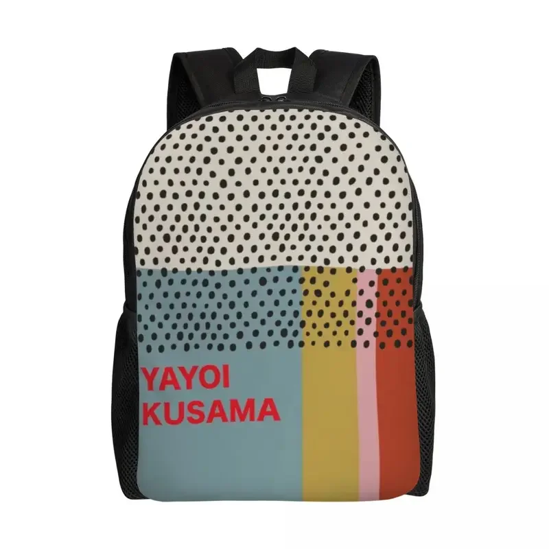 Op Maat Gemaakte Yayoi Kusama Infinity Dots Reis Rugzak Vrouwen Mannen School Computer Boekentas College Student Dagpack Tassen