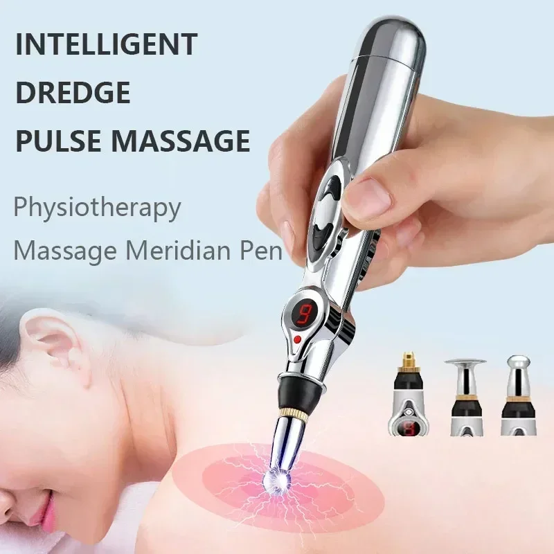 

Healths Care Portable Meridians Energys Massages Pen Pains Reliefs Therapys Electrics Pulses Acupunctures Pen