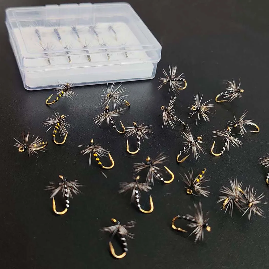 5/10Pieces-With Box Griffith Midges Bait -Sizes#14| Fly Fishing Flise Bait | Dry Flies| Fishing for Trout/Perch view 6