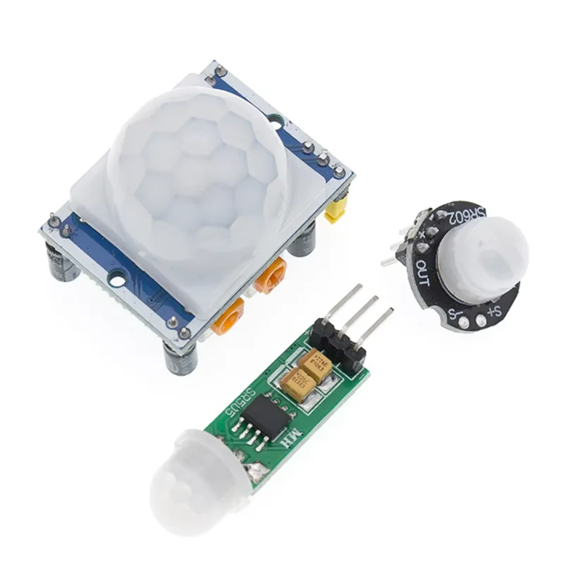 PIR Sensor HC-SR501 HC-SR602 HC-Sr505 Adjust IR Pyroelectric Infrared Motion Detector Module For Raspberry Pi Sensing Human Bod