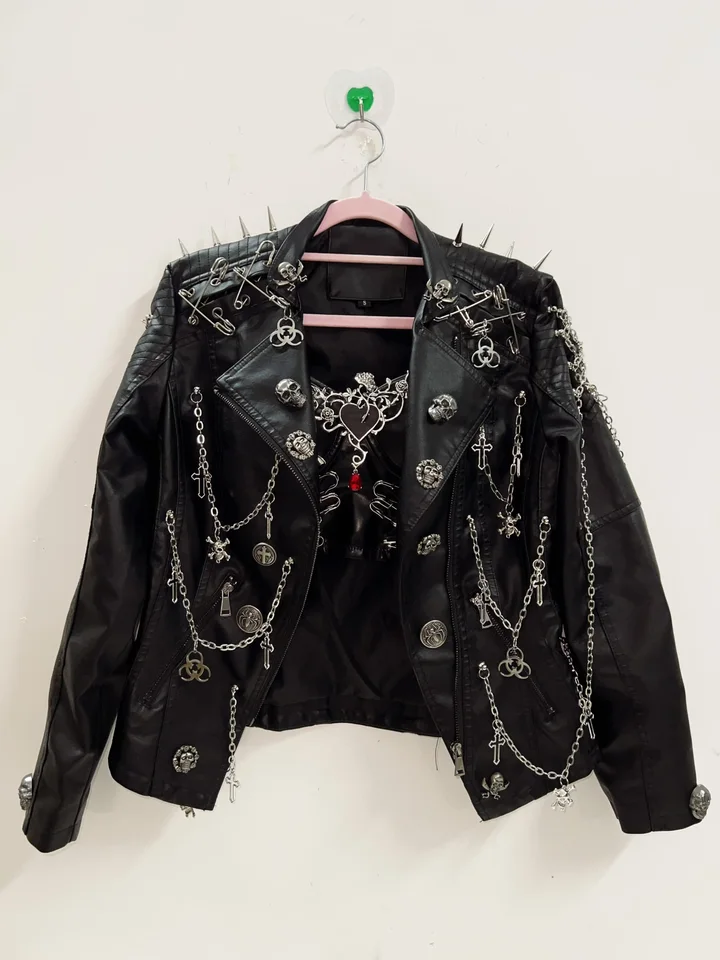 ジャケット・アウター archive grunge riders jacket y2k black archive grunge coating riders jacket y2k｜Yahoo!フリマ（旧PayPay