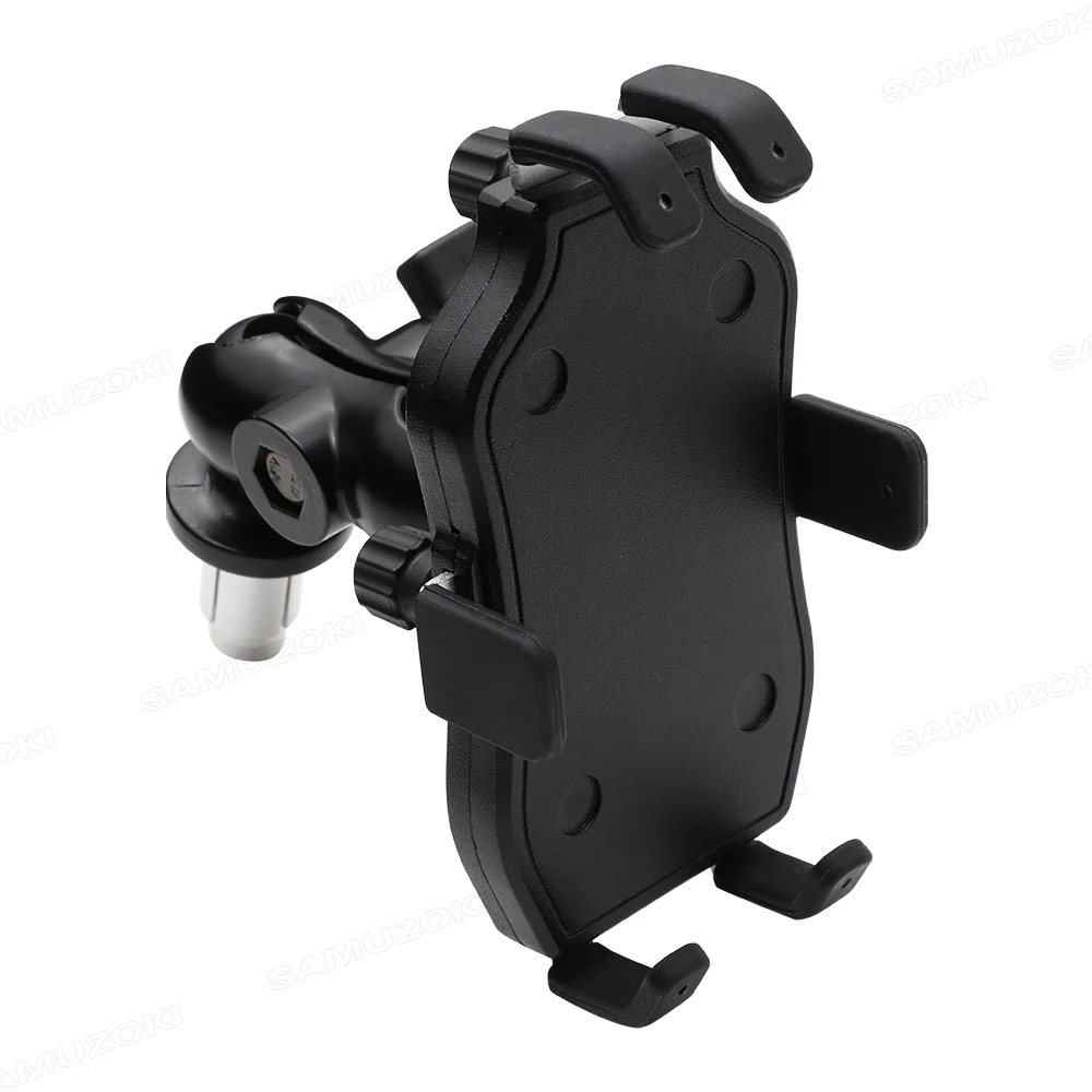 Motorcycle Phone Camera Holder Navigation Grips Bracket Adjustable for Yamaha R1 R6 BMW-S1000RR Honda F5 CBR650F