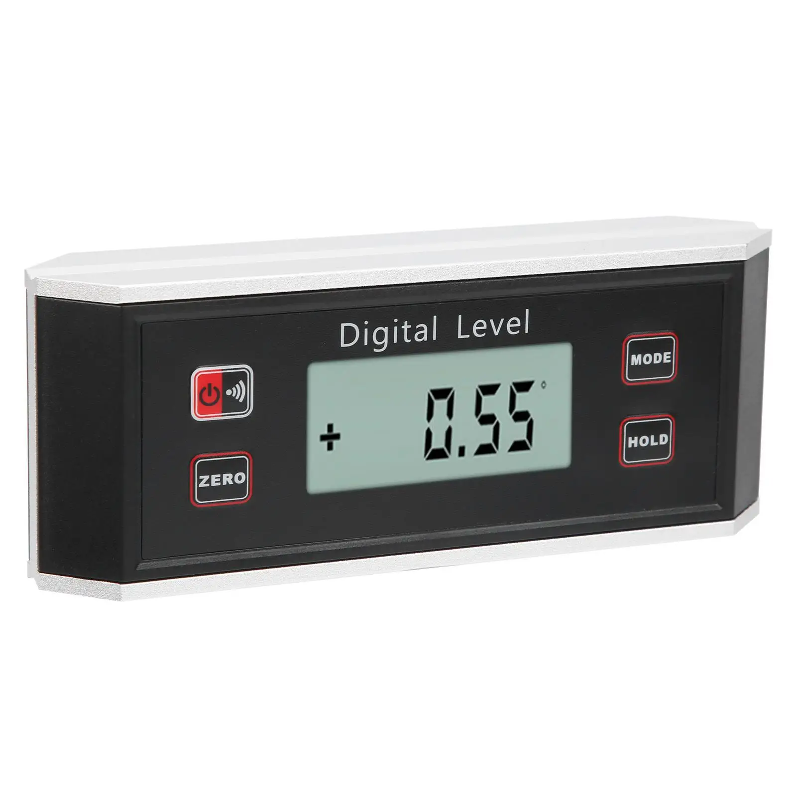 Digital Inclinometer Angle Gauge - Strip Type Level Display Protractor for Precise Inclination Measurements