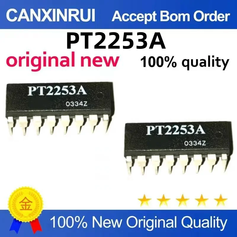 (10-300piezas)The new original PT2253A PT2253 DIP16 spot chip IC starts with a start