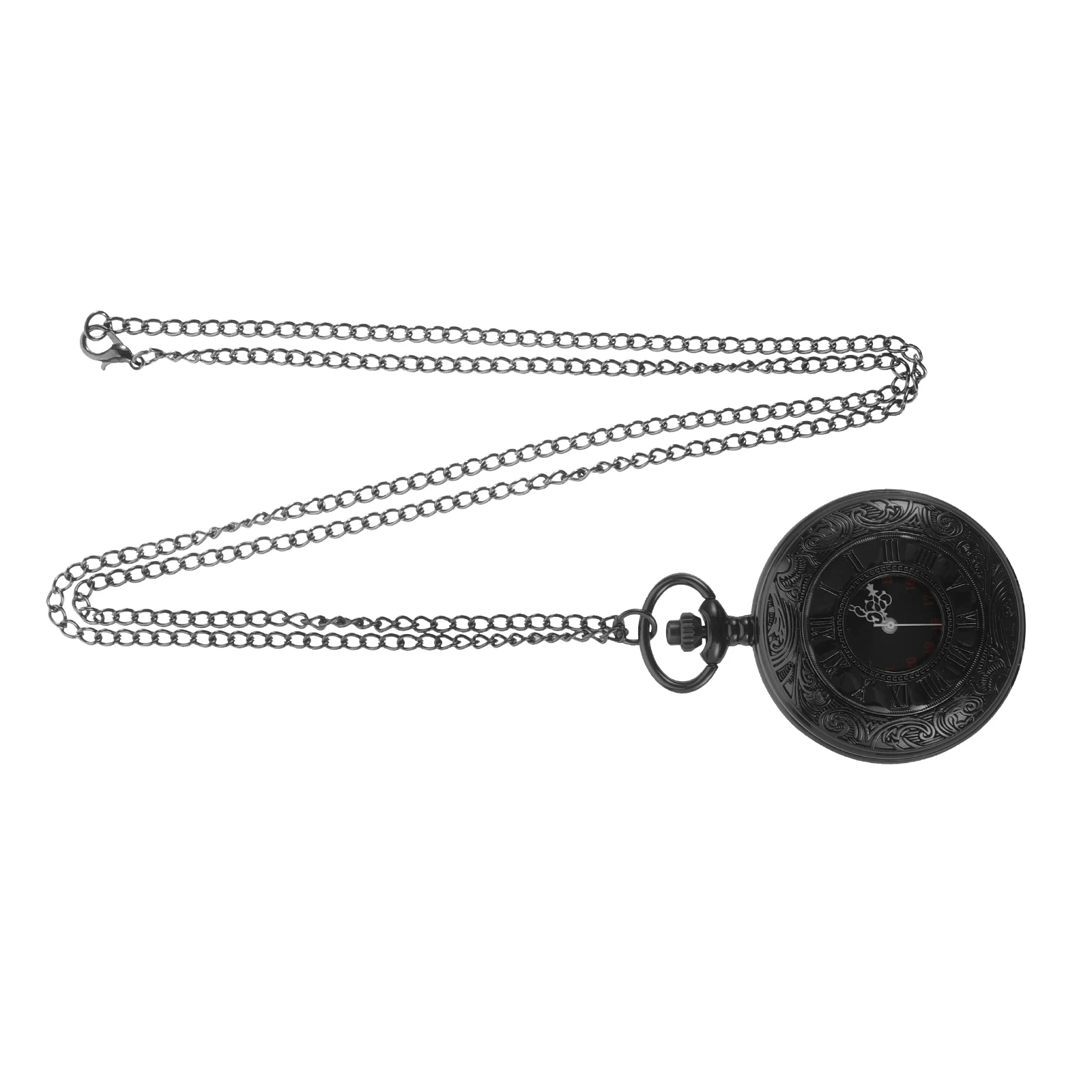 

Roman Scale Pocket Watch Retro Decorative for Men Women Vintage Small Portable Number Display Watch Accessory Gift