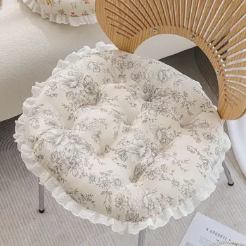 Korejský pastorační květinový dvouvrstvý gázový polštář na dušenou housku, podložka na tatami, prodyšný a měkký polštář na židli 8 nejlepší prodej Korejský podlahový polštář - №1