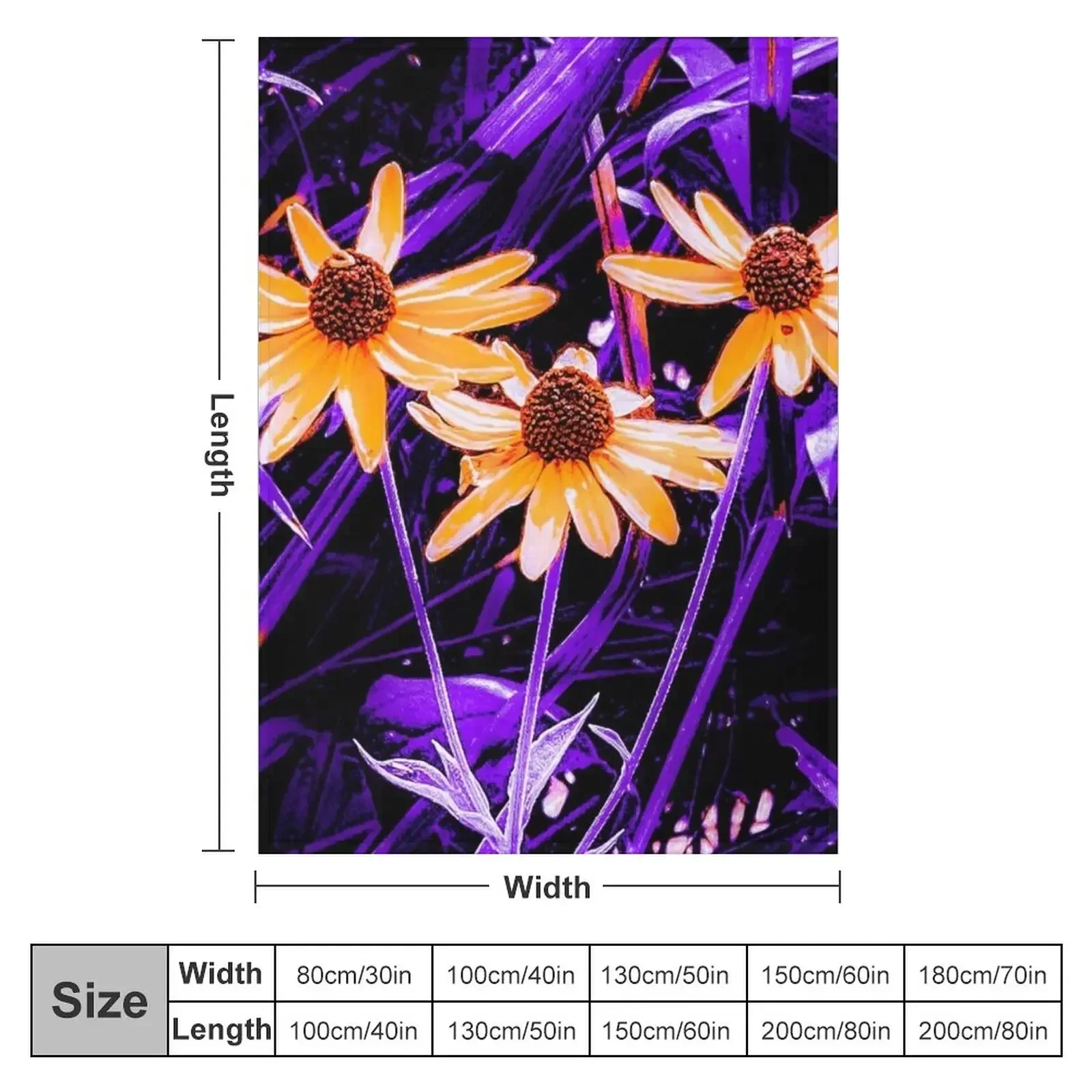 Purple Sunshine Throw Blanket Hairy Flannel Blankets For Bed Sofa Shaggy Beautifuls Blankets
