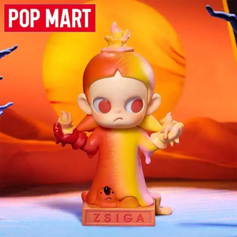 팝마트 지가 위알어 키즈 시리즈 랜덤박스 장난감 귀여운 애니메이션 액션 피규어 만화 모델 서프라이즈 박스 미스터리 박스