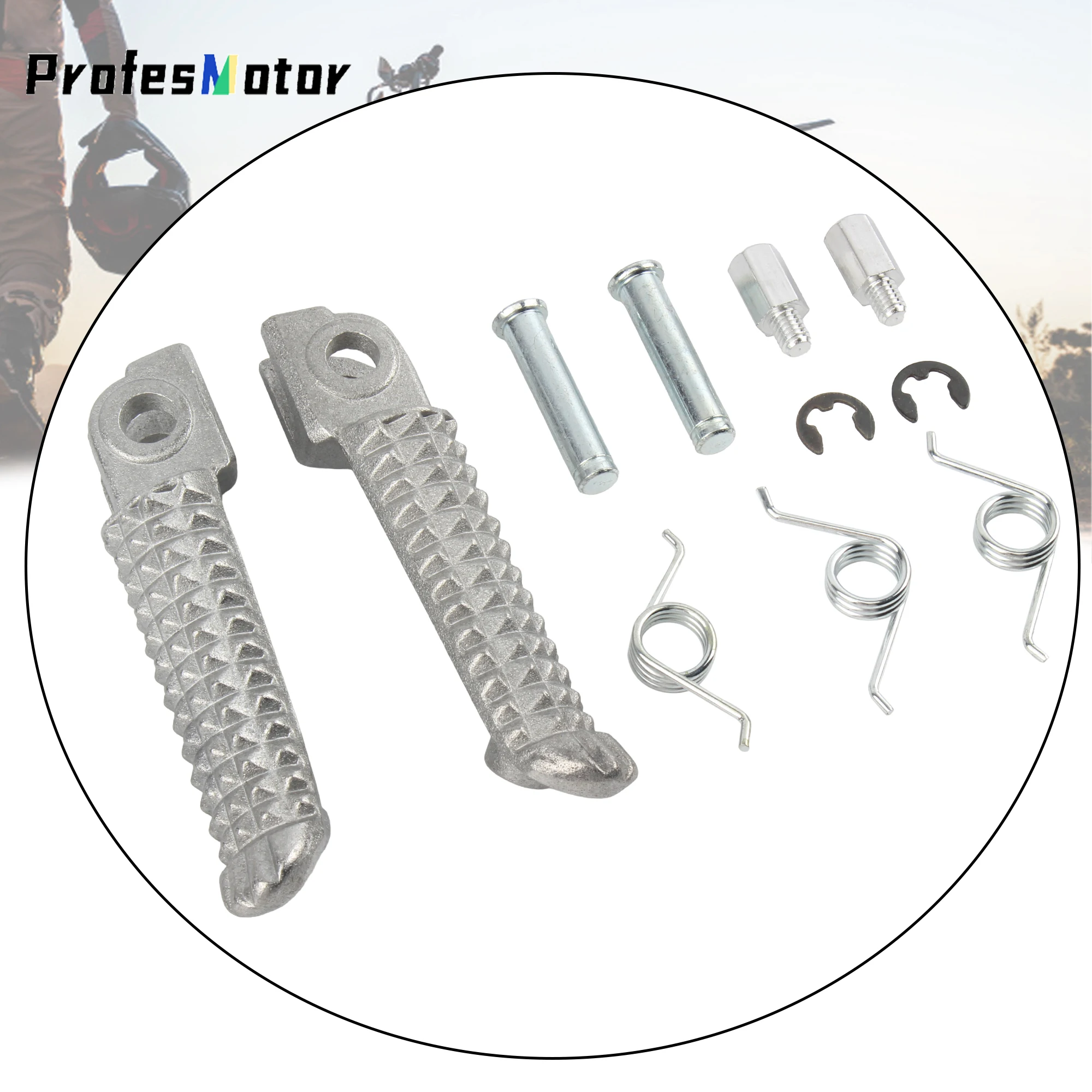 

Motocross Foot Step Pegs Footrests For Yamaha YZF1000 YZF R1 YZF600 YZF-R6 R6S Dirt Bike Rider Foot Rests Pedal Motorcycle Parts