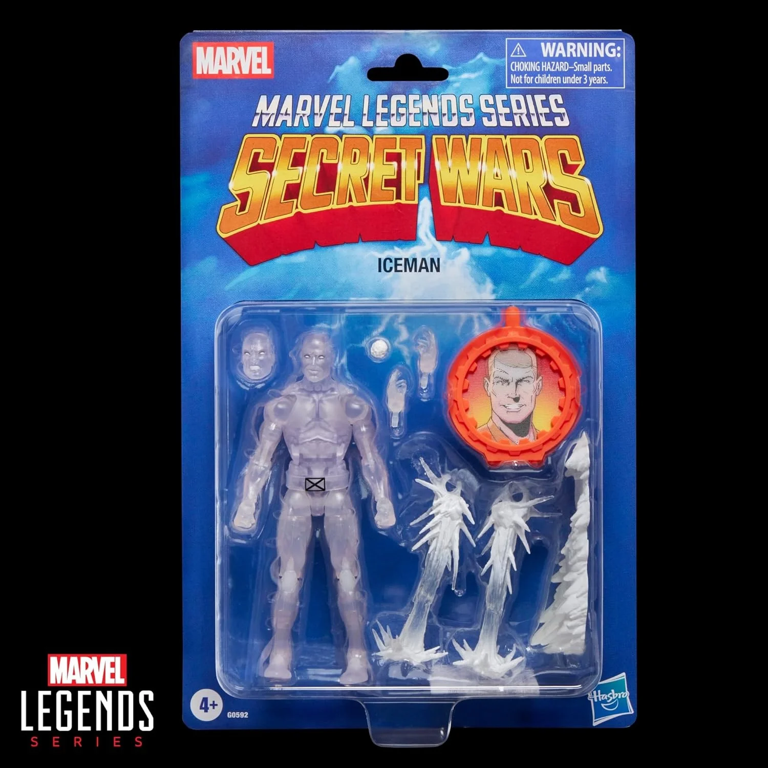 Figurine d'action Marvel Legends Series Secret Wars Iceman, modèle de collection, jouet, ornement pour cadeaux d'anniversaire et de noël