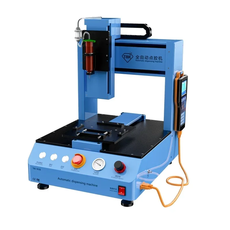 LY-TBK-983B Full Automatic Glue Dispenser 3 Axis Compatible for Mobile Frame Glue Dispensing Works 110V/220V