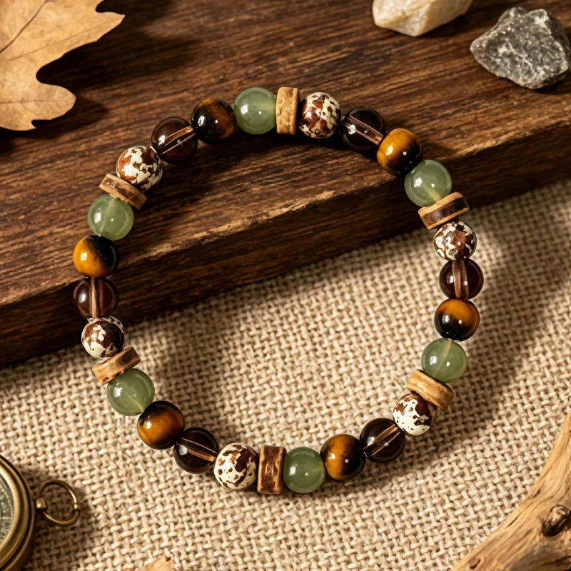 Beaded Bracelet for Women Men Fall Season Bohemia Boho Coconut Shell Jewelry Beach Holiday Bangles