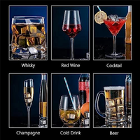 A01F-Whiskey Stones 6 Pack, Metal Reusable Ice-Cubes, High Cooling Technology, Stainless Steel Ice-Cubes Durable Easy To Use