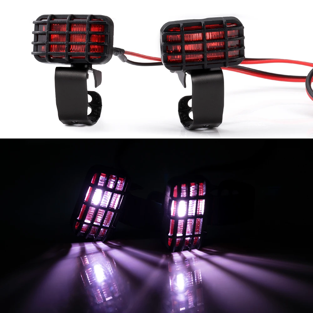 AXSPEED 1Set LED Lichter Scheinwerfer Scheinwerfer für TRX-4 TRX-6 Axial SCX10 90046 Wraith 1/10 RC Auto Dekoration Teile Zubehör