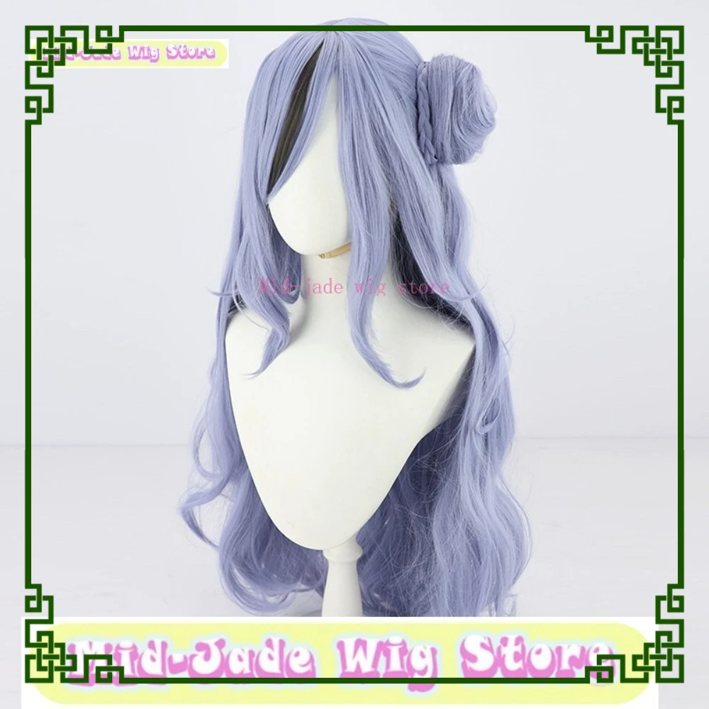 ミッドジェイドウィッグストアミコトリンダウコスプレウィッグアニメゲームコスプレロングカーリーヘアハロウィンパーティーの小道具