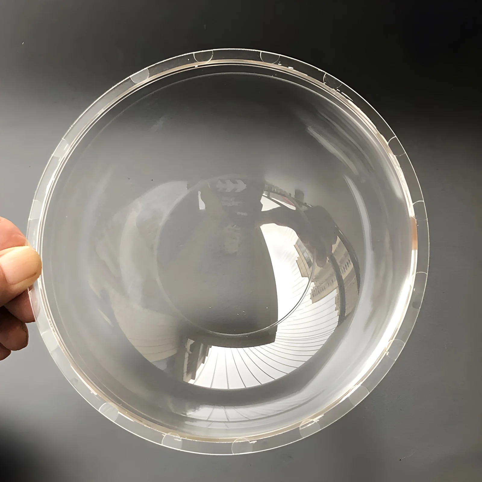 6Inch Acrylic Clear Dome Cover Rainproof Security CCTV Camera Dome Housing High Speed Dome Camera Protective Cover Size 167x88mm