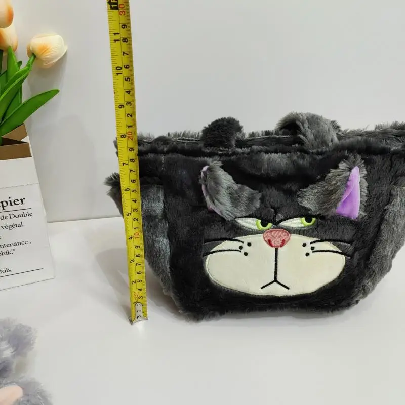 33Cm Anime Cinderellas Kawaii Lucifers Plush Handbag Plushie Doll Cartoon Cute Plush Portable Storage Lunch Box for Girl Gift