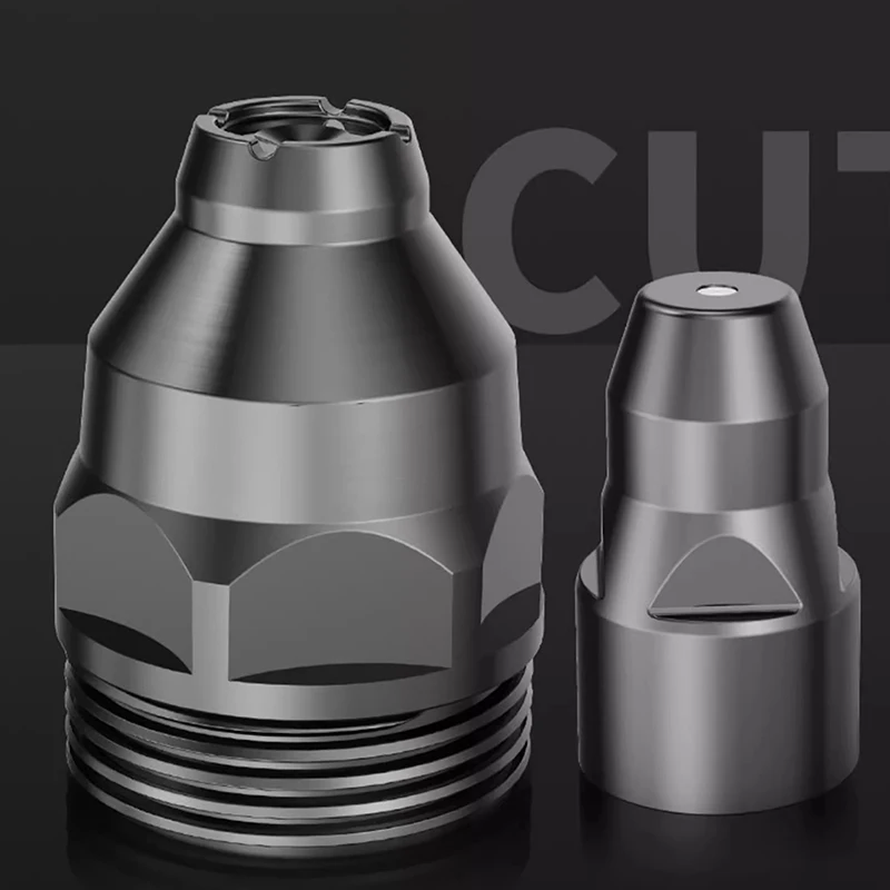 Kit de torche de découpe Plasma P80, buse et électrode, conception de coupe de fer à ferraille, outils de soudage rapides pour l'élimination des scories du gaz et du soudage