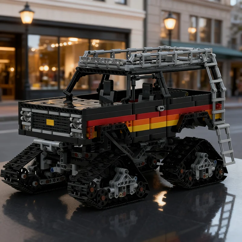 1951 pçs moc chevy blazer explorer modelo técnico blocos de construção arquitetura presentes natal brinquedo idéia educação criativa tijolo