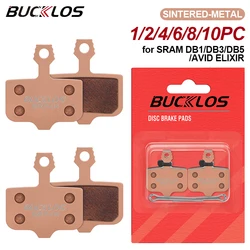 BUCKLOS Sintered-metal Bike Brake Pads for Sram DB1 MTB Road Bicycle Hydraulic Disc Brake Pad for Avid ELIXIR Cycling Brake Part