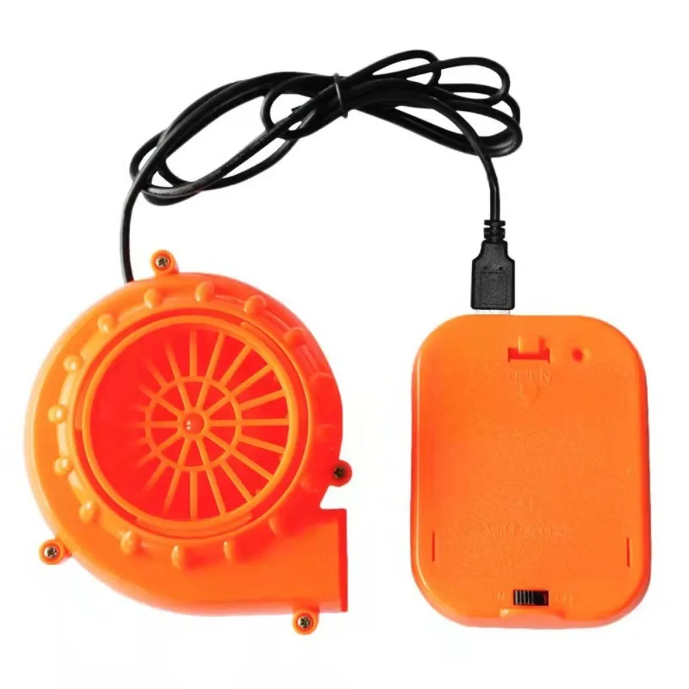 Cartoon Puppet Inflatable Fan Accessories Battery Box Costume Cooling Fan Suitable for Party And Event Decoration