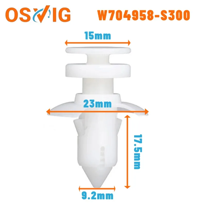 

20PCS W704958-S300 Door trim fastening clips suitable for Lincoln 1998 - 2011 and Ford Explorer 2000 - 2005