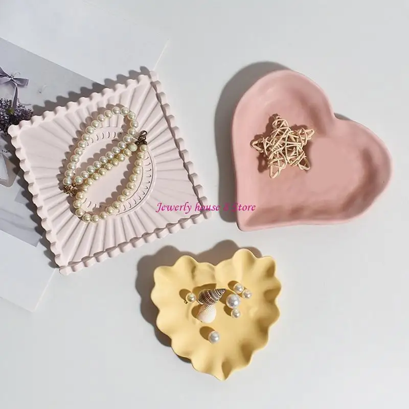 

Профессиональная силиконовая форма в форме сердца квадратный поднос для изготовления ювелирных изделий из мыла из смолы