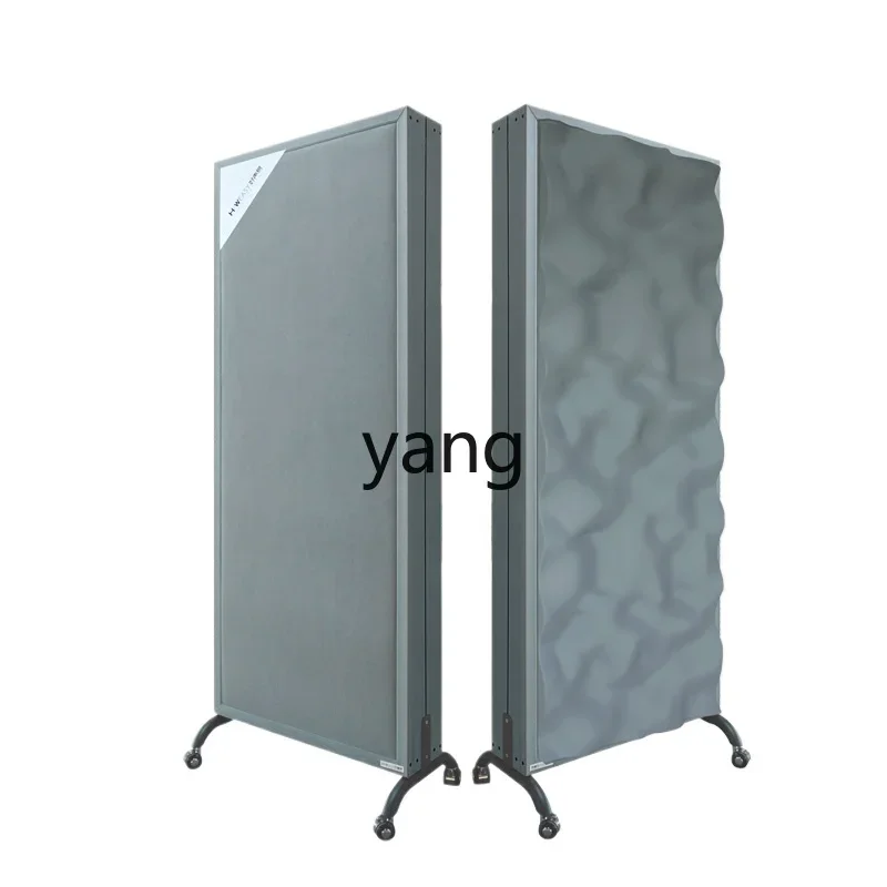 

YJQ movable acoustic barrier piano room sound-absorbing diffusion board performance mobile barrier meeting room