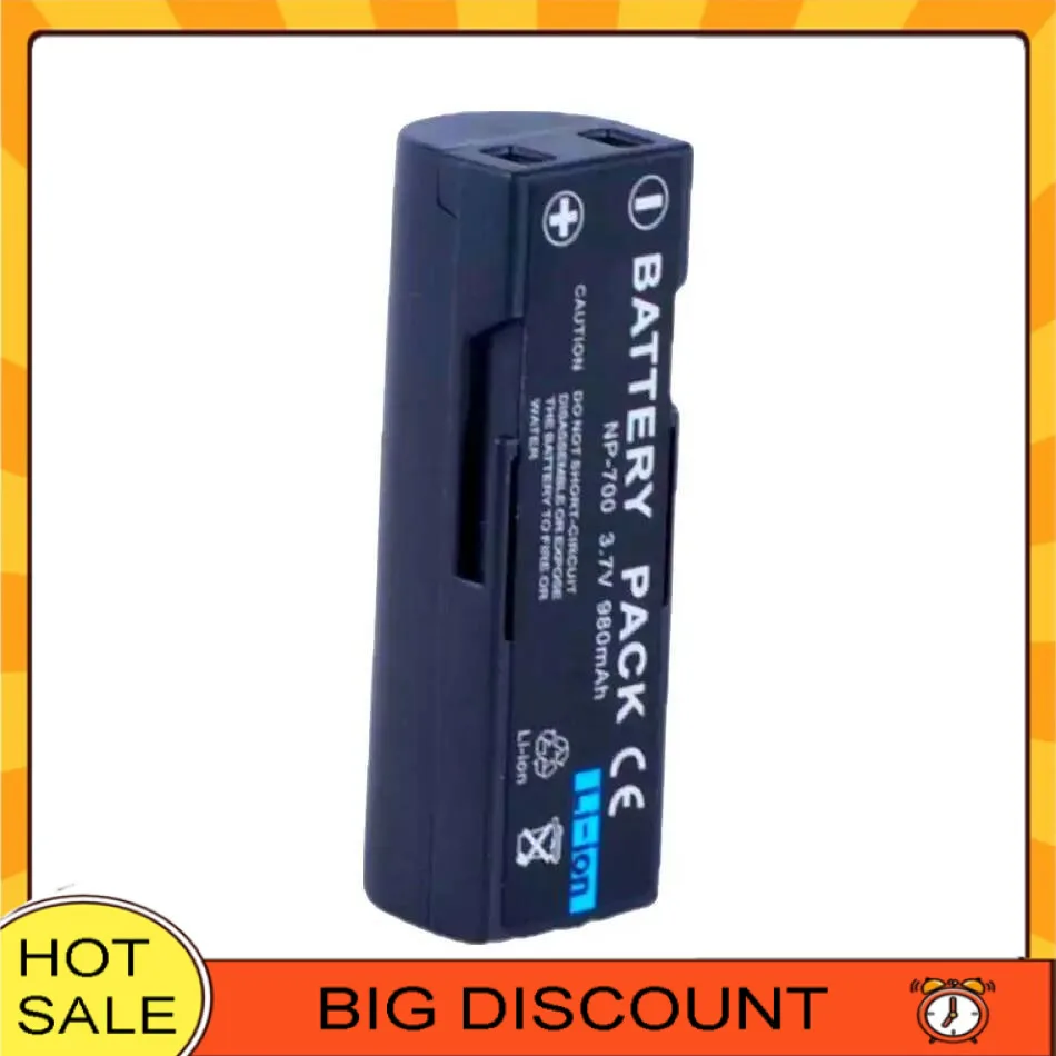 

Аккумулятор для камеры 980 мАч NP700 высокой емкости для Konica Minolta Dimage DG-X50-K DG-X50-R DG-X50-S X50 X60