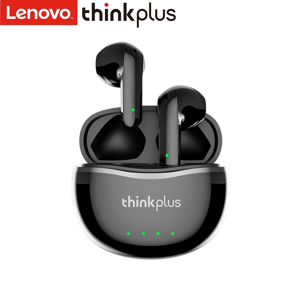 Lenovo X16ไร้สาย Bluetooth Fone หูฟัง HiFi พร้อมไมโครโฟนหูฟังหูฟังกีฬาชุดหูฟังกล่องชาร์จ300MAh