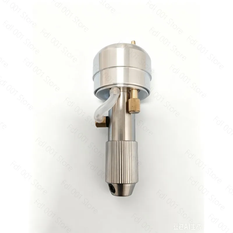 Pneumatic pusher metal carved engraving handle Gold carved handle Standard interchangeable hand control