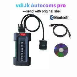 2023 NEW 2021.11 vdIJk Autocoms Pro OBD Car Truck Diagnostic Interface Tool for VD DS150E CDP Tnesf Delphis Orpdc Car Scanner