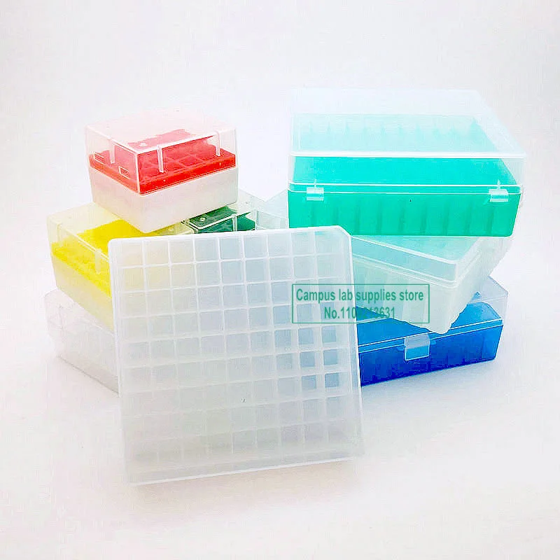 1pcs1.8ml Lab Cryo Tube Storage Freezing Tube Plastic Frozen Tube Box