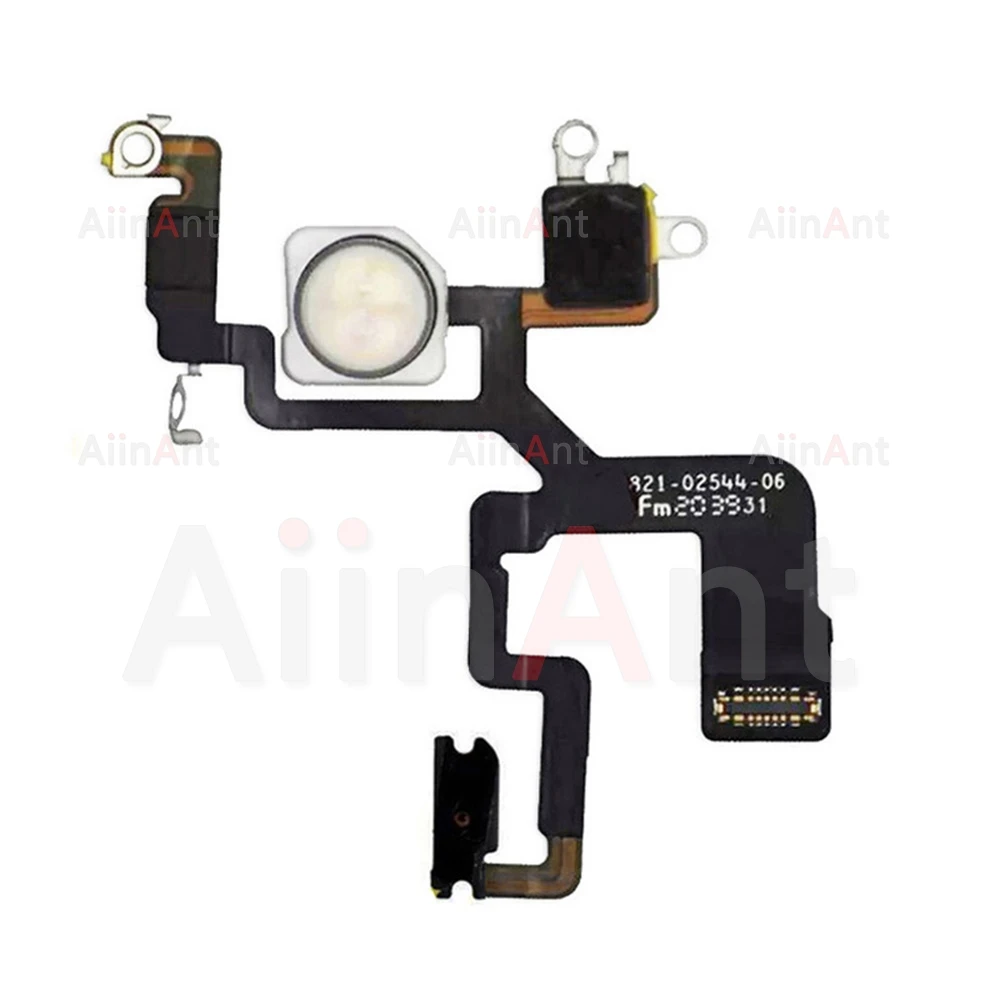 AiinAnt For iPhone 12 Pro Max Mini Plus FlashLight Power Volume Flash Light Flex Cable