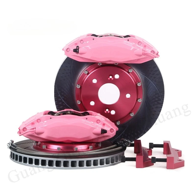 

HotModified Racing Brake Calipers F50 4 POT Big Brake Kits with Sports 330mm 355mm Sports Brake Disk 17 Inch Wheels New Conditio