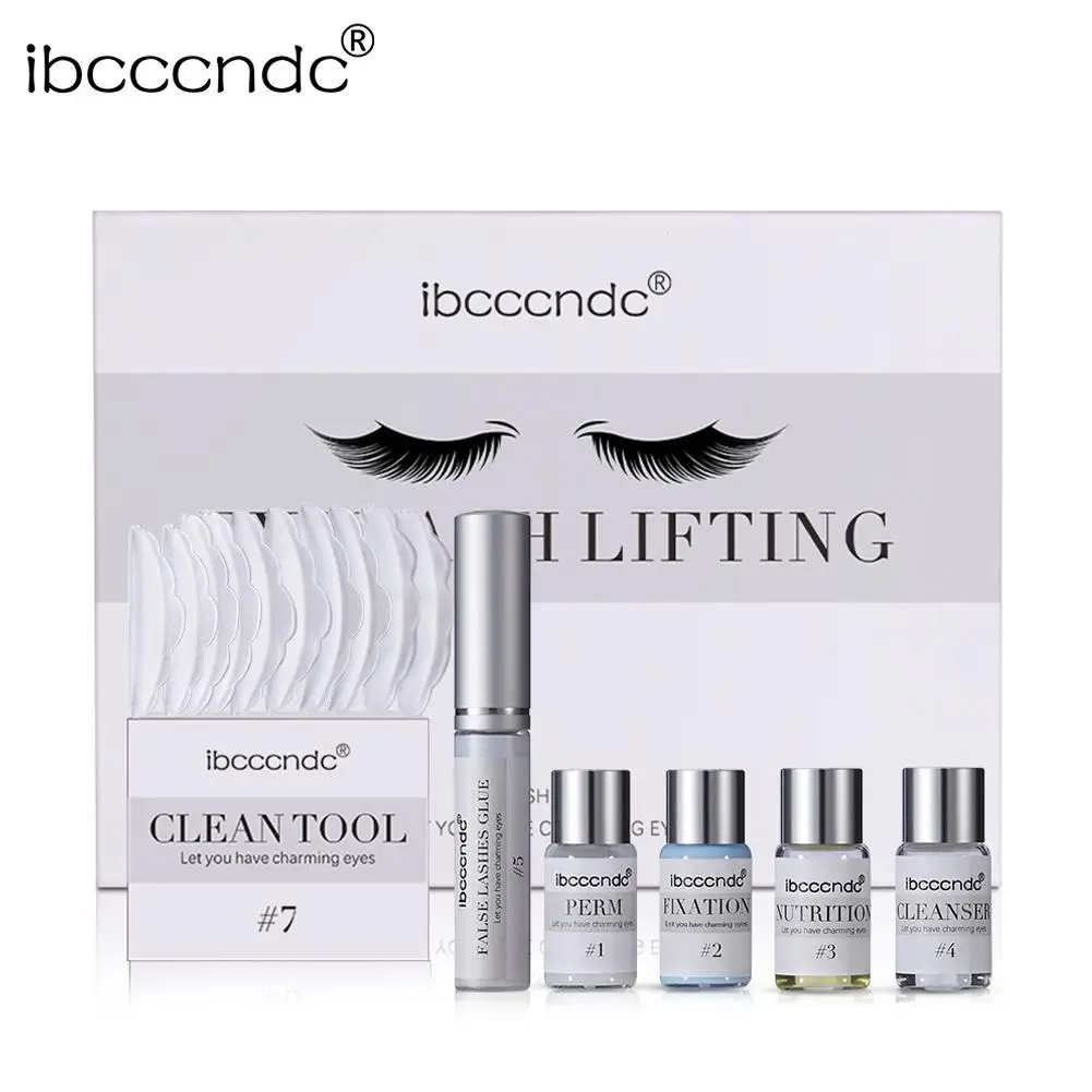 Kit de lifting des cils en continu, accessoires de maquillage semi-permanent, P7M7