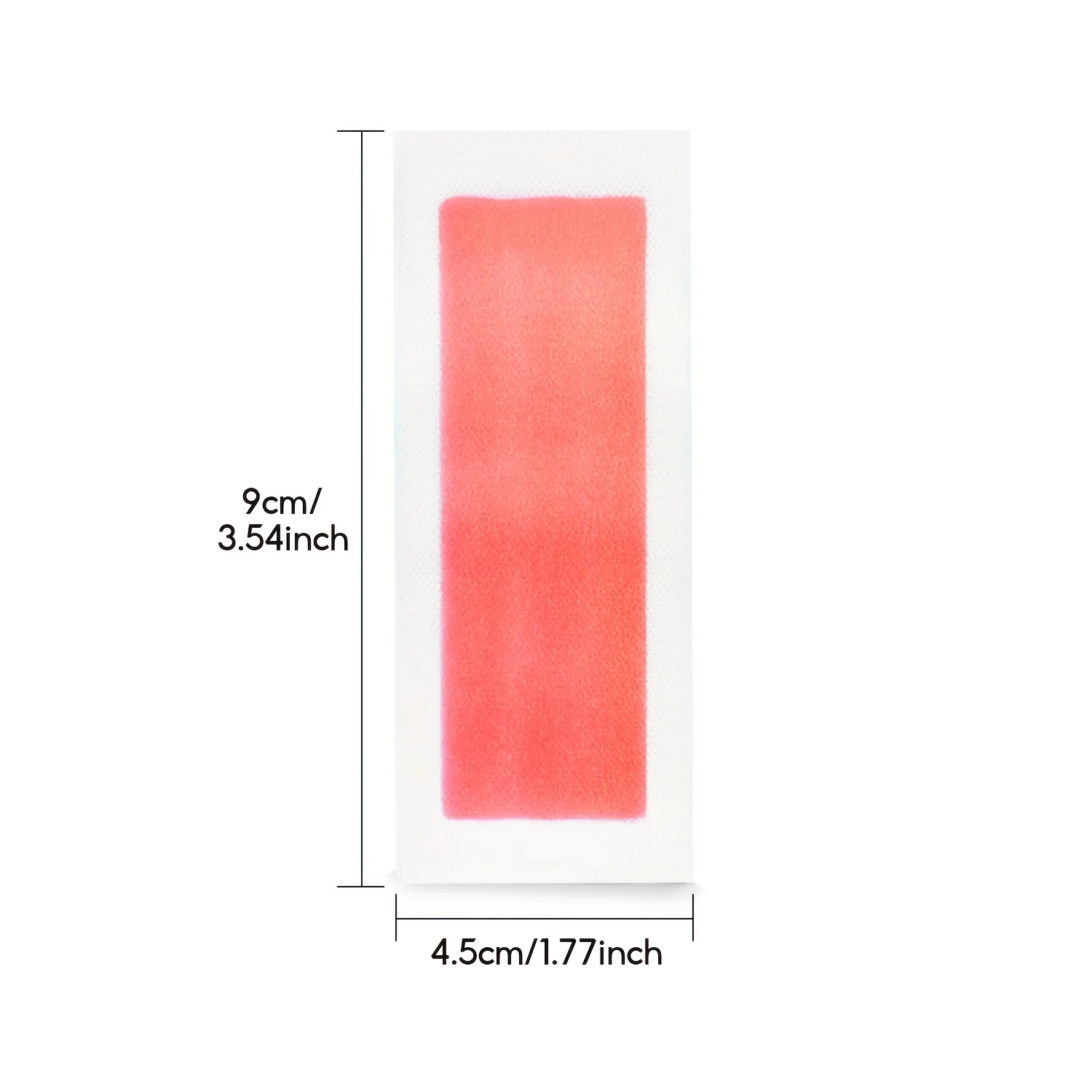 10 pieces of hair removal wax strips, hair removal cream paper, cold wax strip paper, suitable for pink hair removal paper on the face, neck, arms, and legs - view 6