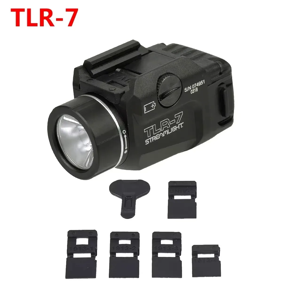 Tactical Streamlight TLR1 TLR7 TLR8 LED Light Scout Red Laser Sight TLR 1 TLR 8 for GLOCK 17 19 1911 Strobe Flashlight