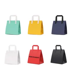 50x Custom Logo Disposable Aluminum Foil Non Woven Cooler Bag Small Takeaway Cold Hot Drinks Food Delivery Thermal Insulated Bag