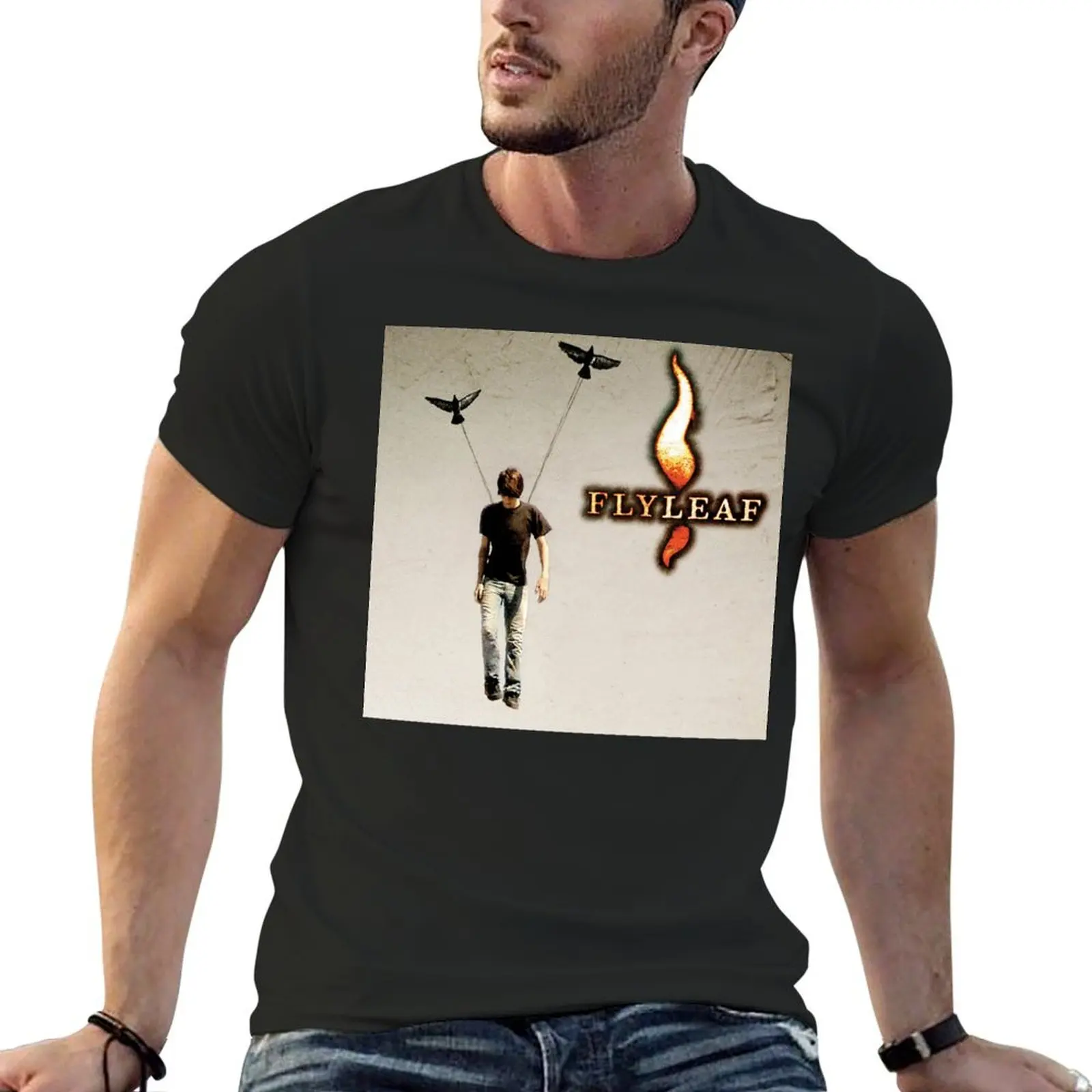 flyleaf logo T-Shirt graphics customizeds sublime men clothes