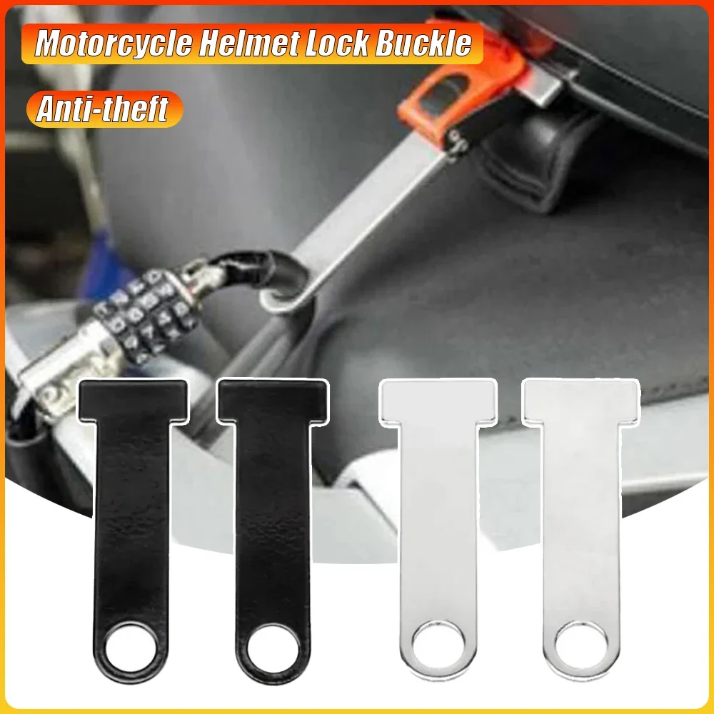 1Pair Anti-theft Motorcycle Helmet Lock Buckle Quick Release Fastener Secure Connector Motorcycle Accessories