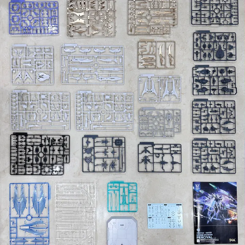 SNAA MODEL1/144 SC-009 DIVINE INVOKER التأثير الدائم الشكل ديلوكس Mecha وضع عدة فرسان الطاولة المستديرة نموذج جمع لعبة #6