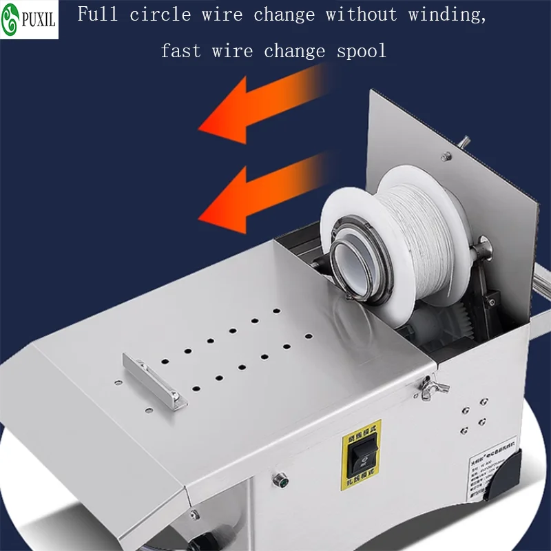 Manual/electric sausage tying machine, automatic quantitative knotting and twisting machine, stainless steel