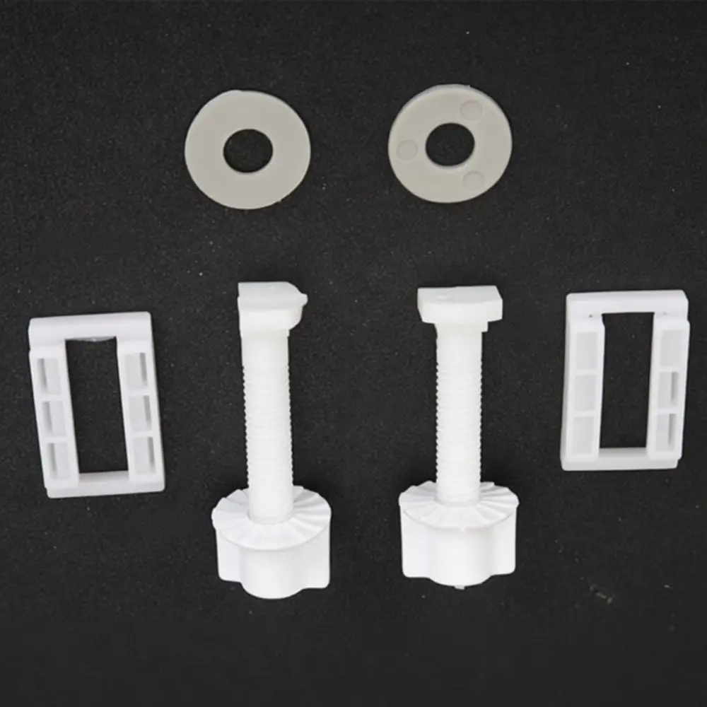 Toilet Lid Top Fixing Screws Expansion Bolts Durable Replacement Parts Easy Installation For Home Bathroom Commode Kit