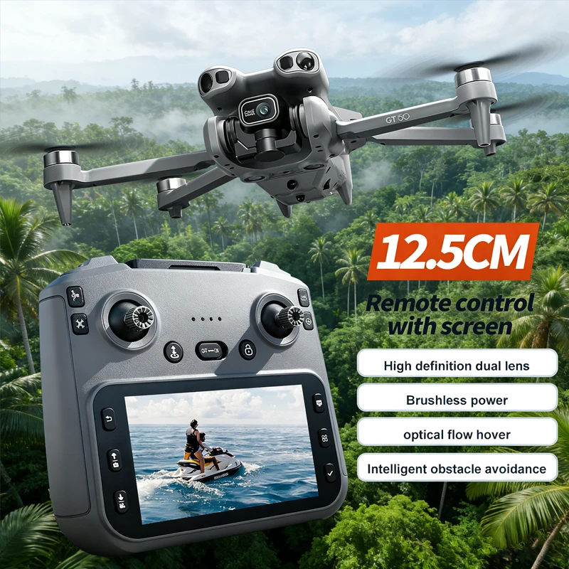 

Новинка! Горячая распродажа! Дрон GT50 PRO Mini с двойной камерой 8K HD, GPS, обходом препятствий, складной, с бесщеточным двигателем, радиоуправляемый квадрокоптер, игрушка, подарок.